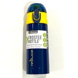 Reduce 13oz Frostee Bottlw Vacuum Insulated Blue/Yellow ( Ages 3 yrs + )
